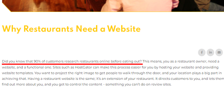 Why Restaurants Need a Website